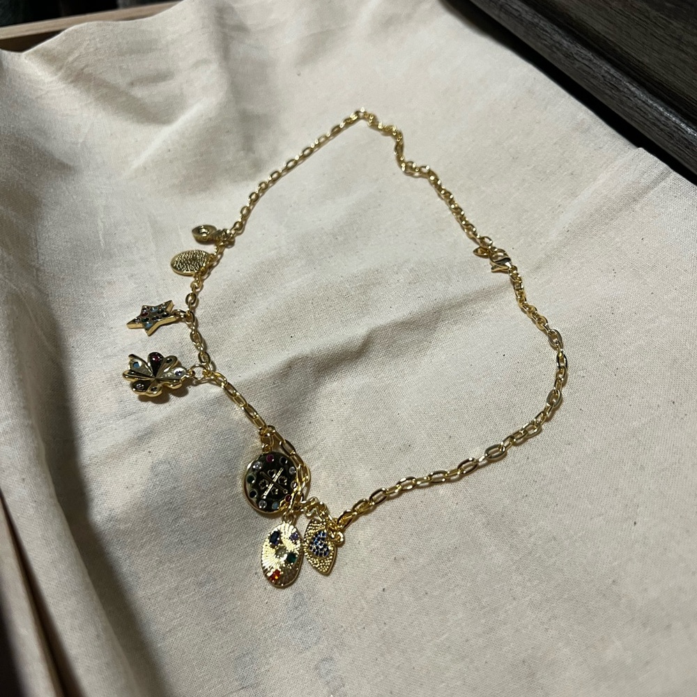 Gold Charm Necklace